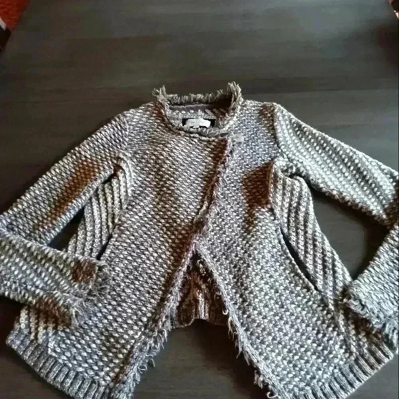 NWOT Anthropologie Angels of the North Sweater Jacket - Picture 2 of 4